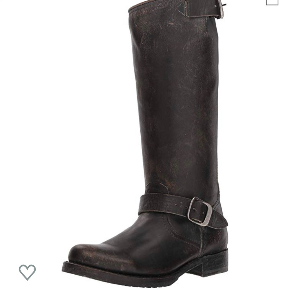 🖤Black Frye Leather Veronica Boots